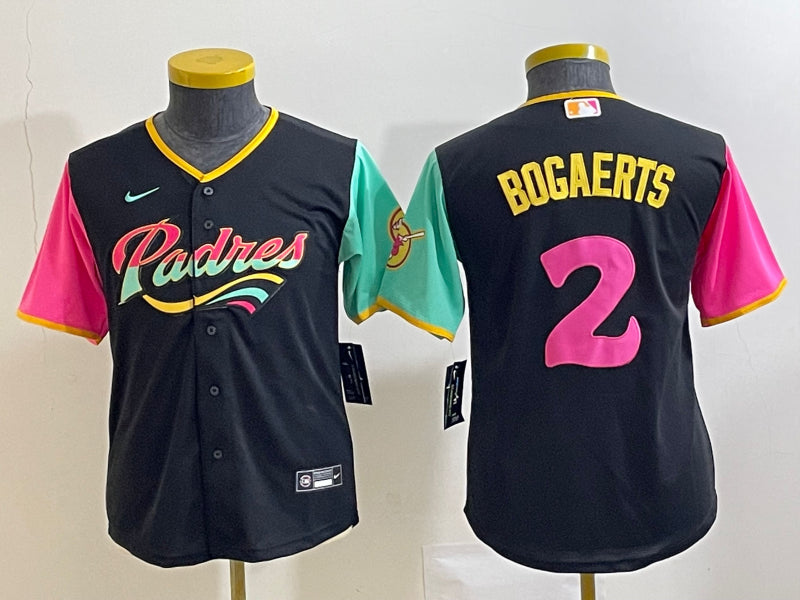 Xander Bogaerts San Diego Padres black City Connect jersey