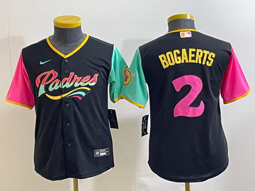Xander Bogaerts San Diego Padres black City Connect jersey