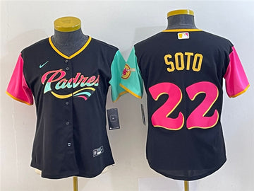 Juan Soto San Diego Padres black City Connect jersey