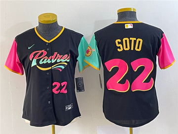 Juan Soto San Diego Padres black City Connect jersey