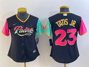 Fernando Tatis Jr San Diego Padres black City Connect jersey