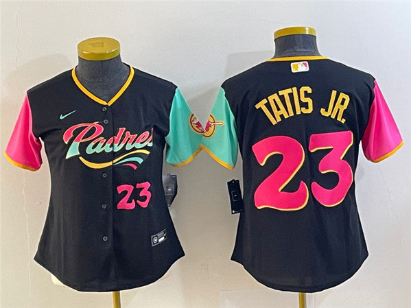 Fernando Tatis Jr San Diego Padres black City Connect jersey