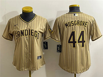 Joe Musgrove San Diego Padres brown jersey