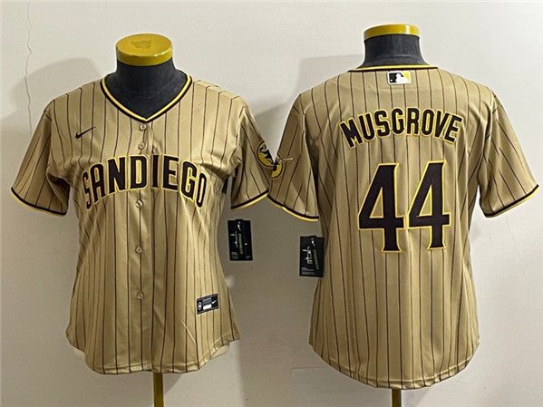Joe Musgrove San Diego Padres brown jersey