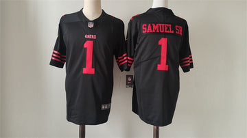 Deebo Samuel Sr San Francisco 49ers black jersey
