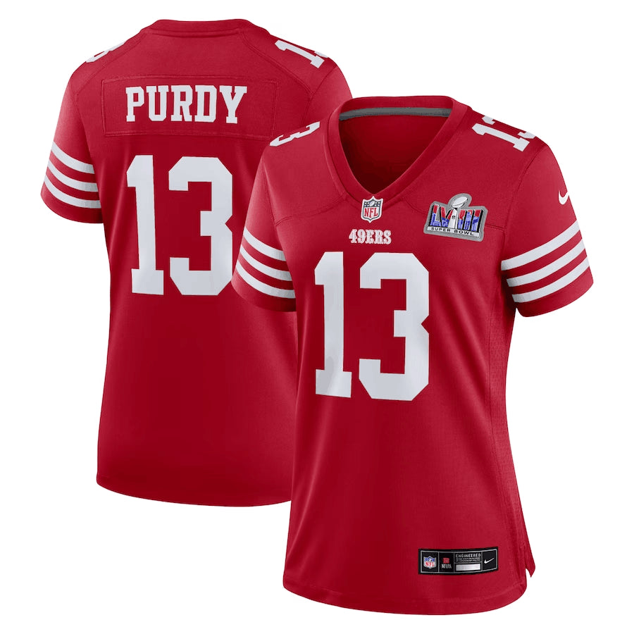 Brock Purdy San Francisco 49ers red Game jersey