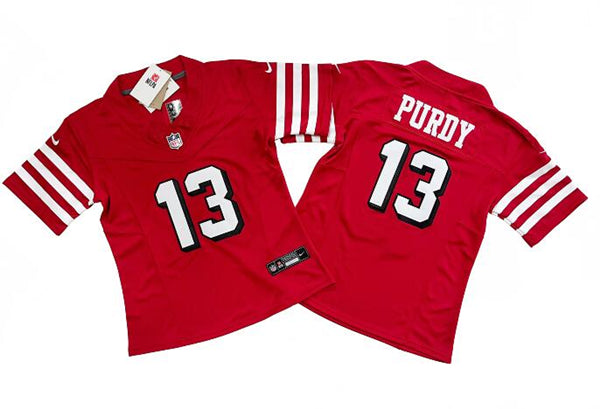 Brock Purdy New San Francisco 49ers red FUSE jersey