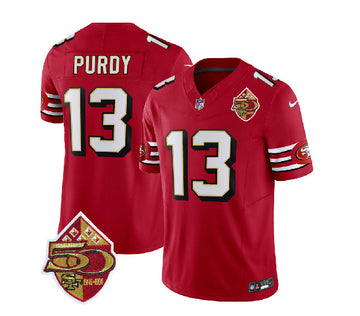 Brock Purdy San Francisco 49ers red FUSE jersey