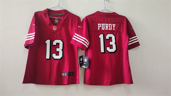 Brock Purdy San Francisco 49ers red Alternate jersey