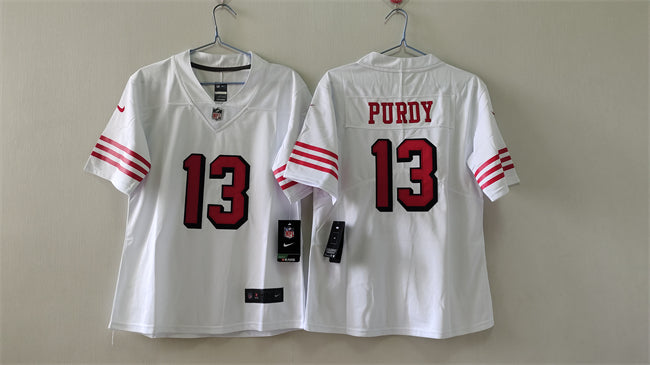 Brock Purdy San Francisco 49ers white Alternate jersey