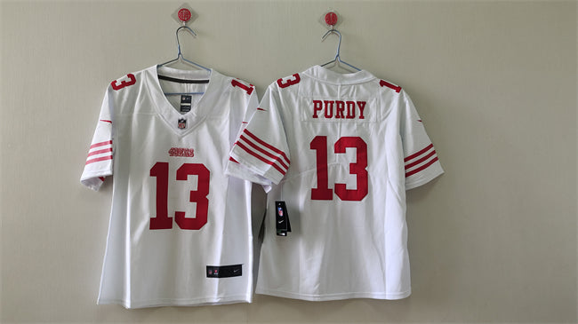 Brock Purdy San Francisco 49ers white jersey