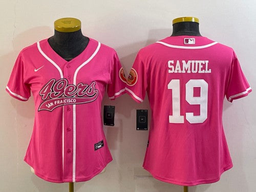 Deebo Samuel San Francisco 49ers pink jersey