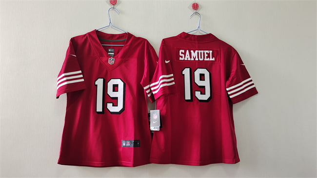 Deebo Samuel San Francisco 49ers red Alternate jersey