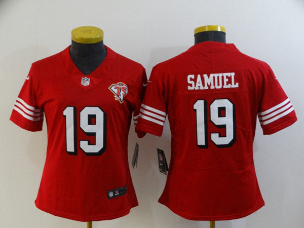 Deebo Samuel San Francisco 49ers scarlet jersey