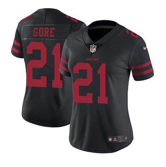 Frank Gore San Francisco 49ers black jersey