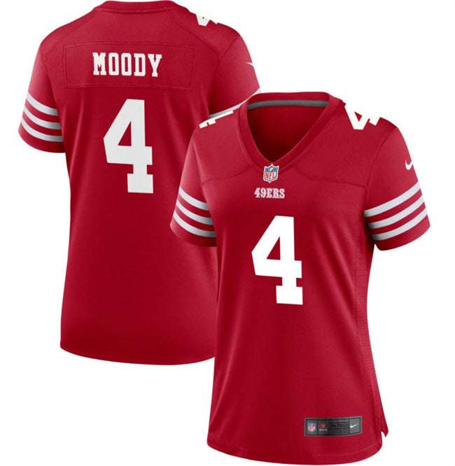 Jake Moody San Francisco 49ers red jersey