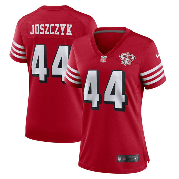 Kyle Juszczyk San Francisco 49ers scarlet Game jersey