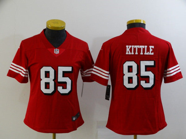 George Kittle San Francisco 49ers red jersey