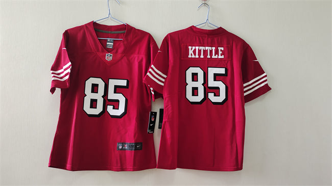 George Kittle San Francisco 49ers red Alternate jersey