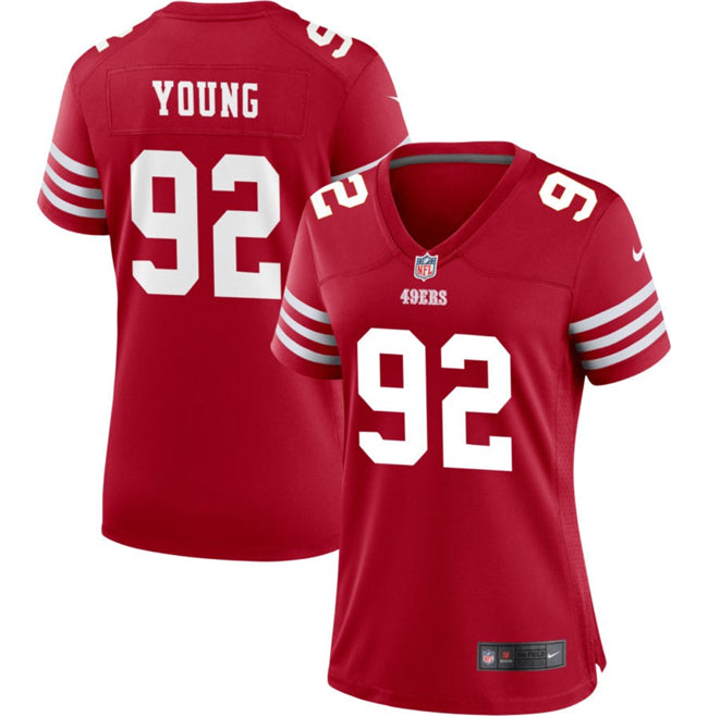 Chase Young San Francisco 49ers red jersey