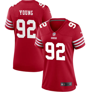 Chase Young San Francisco 49ers red jersey