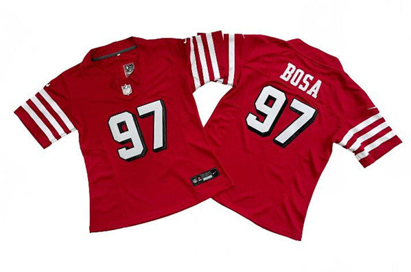 Nick Bosa New San Francisco 49ers red FUSE jersey