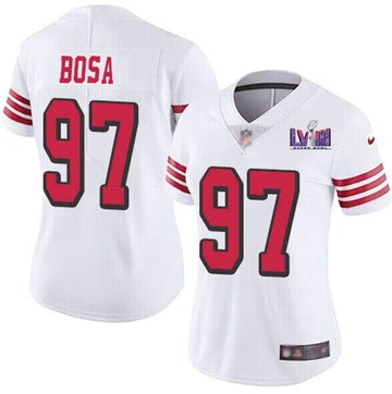Nick Bosa New San Francisco 49ers white jersey