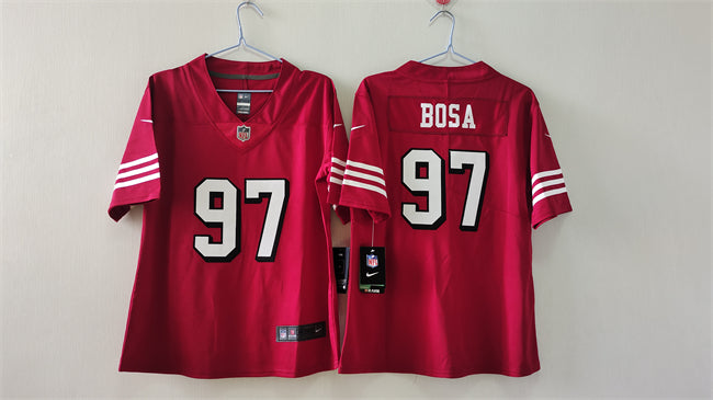 Nick Bosa San Francisco 49ers red Alternate jersey