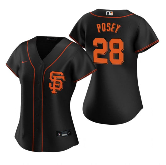 Custom San Francisco Giants black jersey
