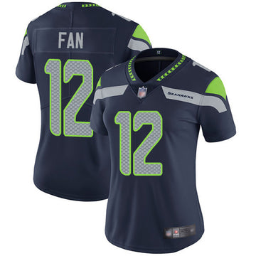 Fan Seattle Seahawks navy jersey