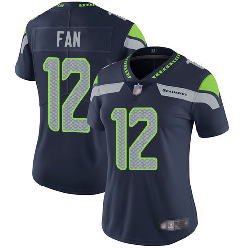Fan Seattle Seahawks navy jersey