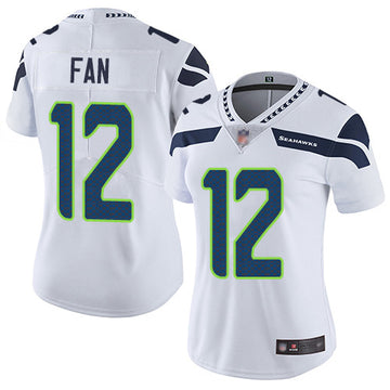 Fan Seattle Seahawks white jersey