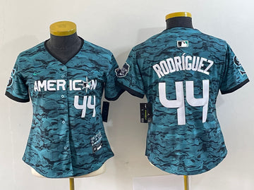 Julio Rodriguez Seattle Mariners teal All-Star jersey