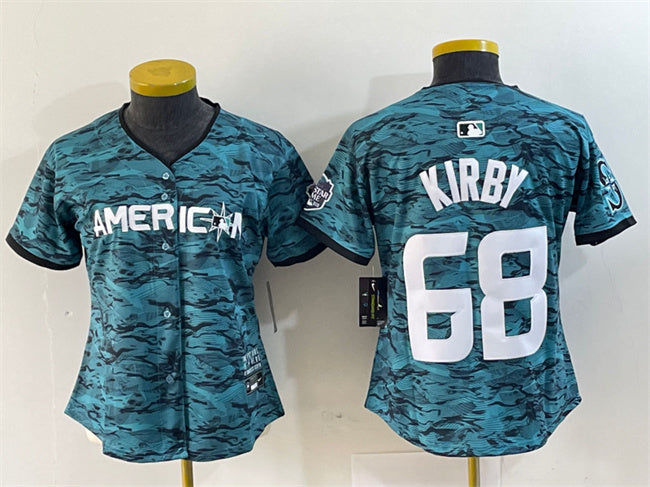 George Kirby Seattle Mariners teal All-Star jersey