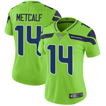 DK Metcalf Seattle Seahawks green jersey