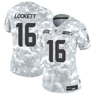 Tyler Lockett Arctic Seattle Seahawks camo Salute To Service jersey