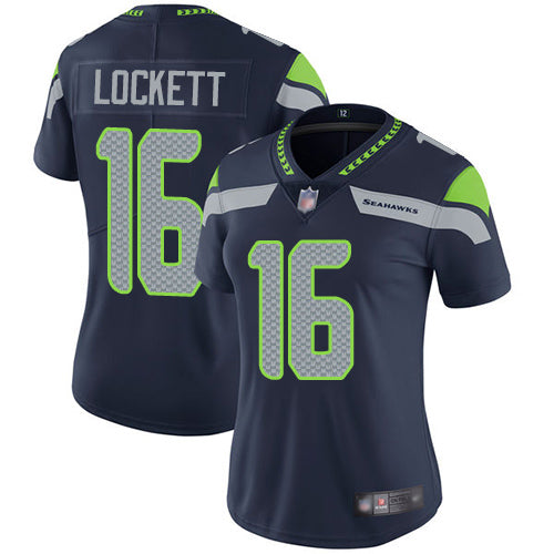 Tyler Lockett Seattle Seahawks blue jersey
