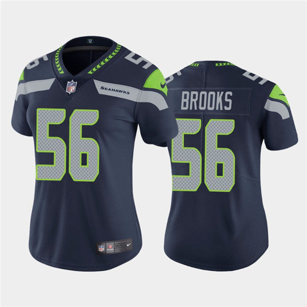 Jordyn Brooks Seattle Seahawks navy jersey
