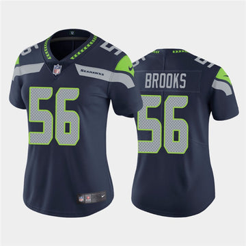 Jordyn Brooks Seattle Seahawks navy jersey