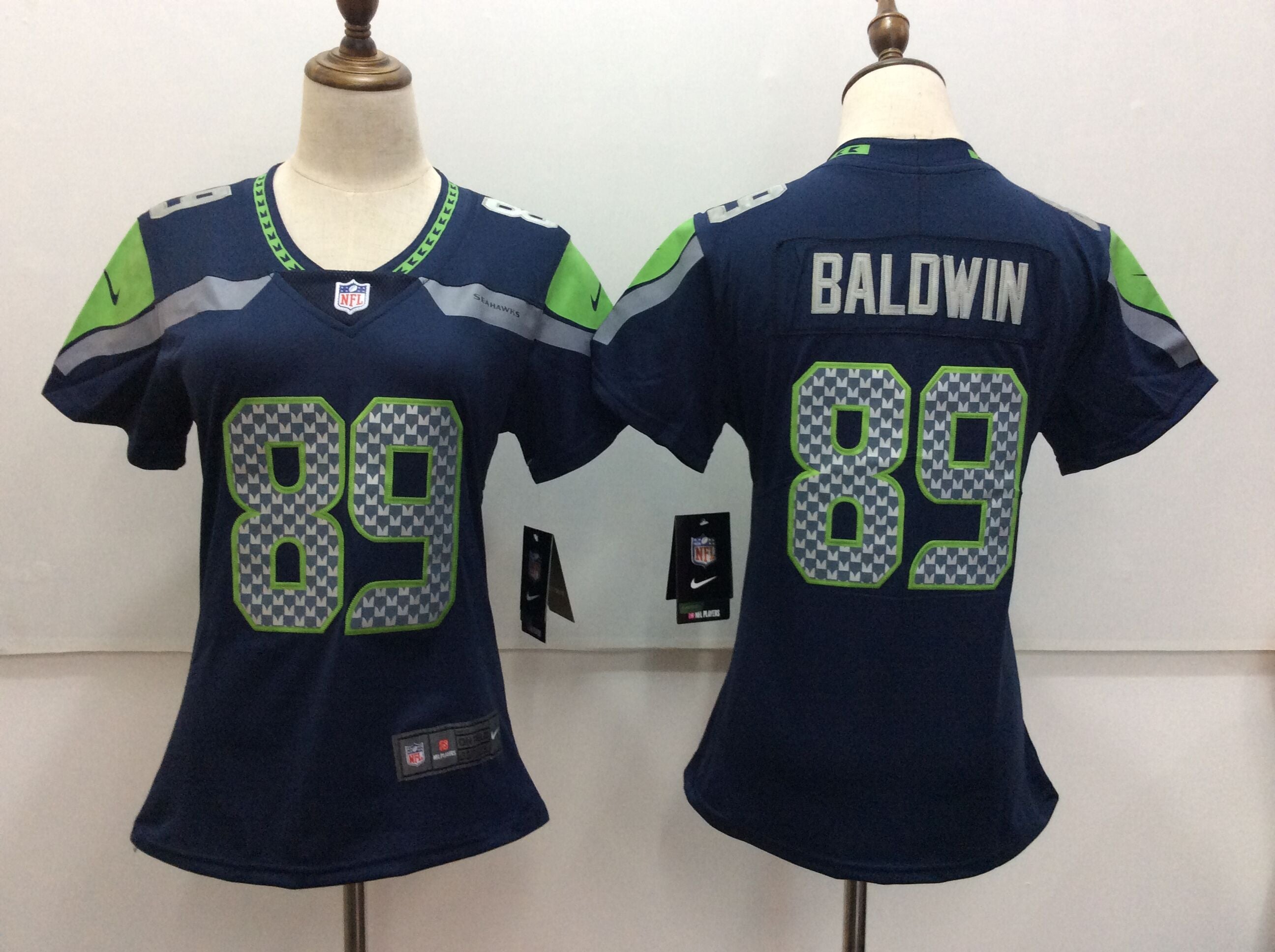 Doug Baldwin Seattle Seahawks blue jersey