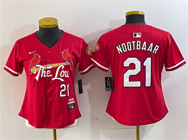 StLouis Cardinals St. Louis Cardinals red City Connect jersey