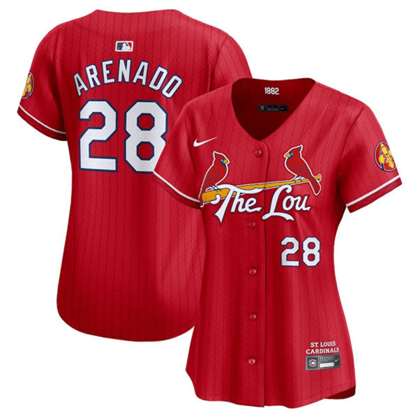 StLouis Cardinals St. Louis Cardinals red City Connect jersey