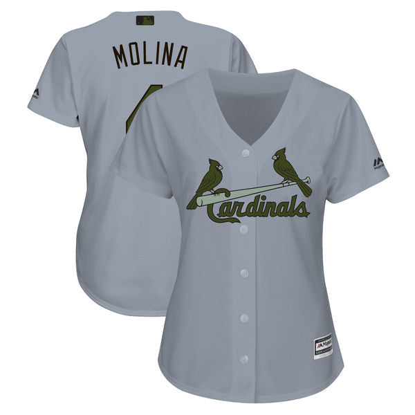 StLouis Cardinals St. Louis Cardinals gray jersey