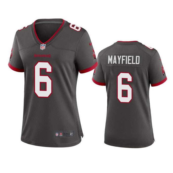 Baker Mayfield Tampa Bay Buccaneers gray Game jersey