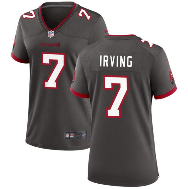 Bucky Irving Tampa Bay Buccaneers gray Game jersey