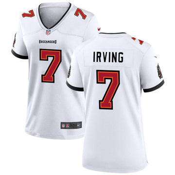 Bucky Irving Tampa Bay Buccaneers white Game jersey