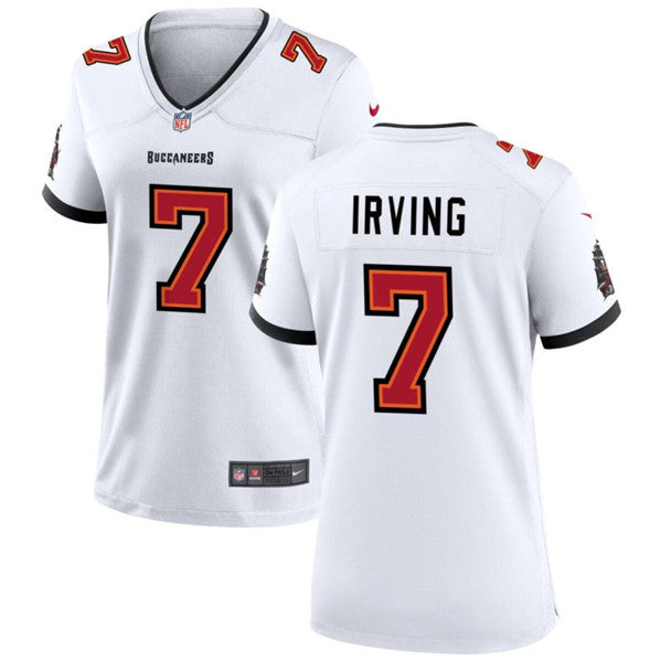 Bucky Irving Tampa Bay Buccaneers white Game jersey