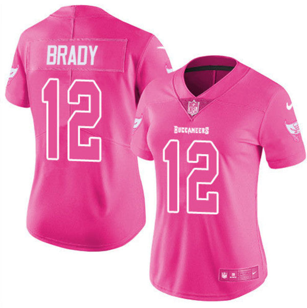 Tom Brady Tampa Bay Buccaneers pink jersey