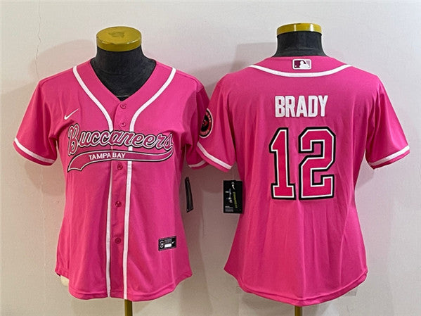 Tom Brady Tampa Bay Buccaneers pink jersey