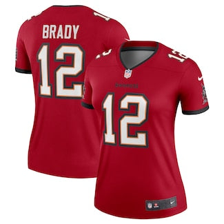 Tom Brady Tampa Bay Buccaneers red jersey